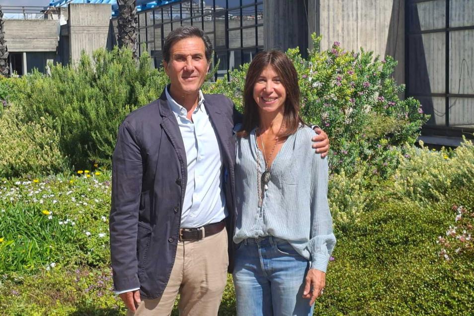 Mario D'Amico e Simona Consoli